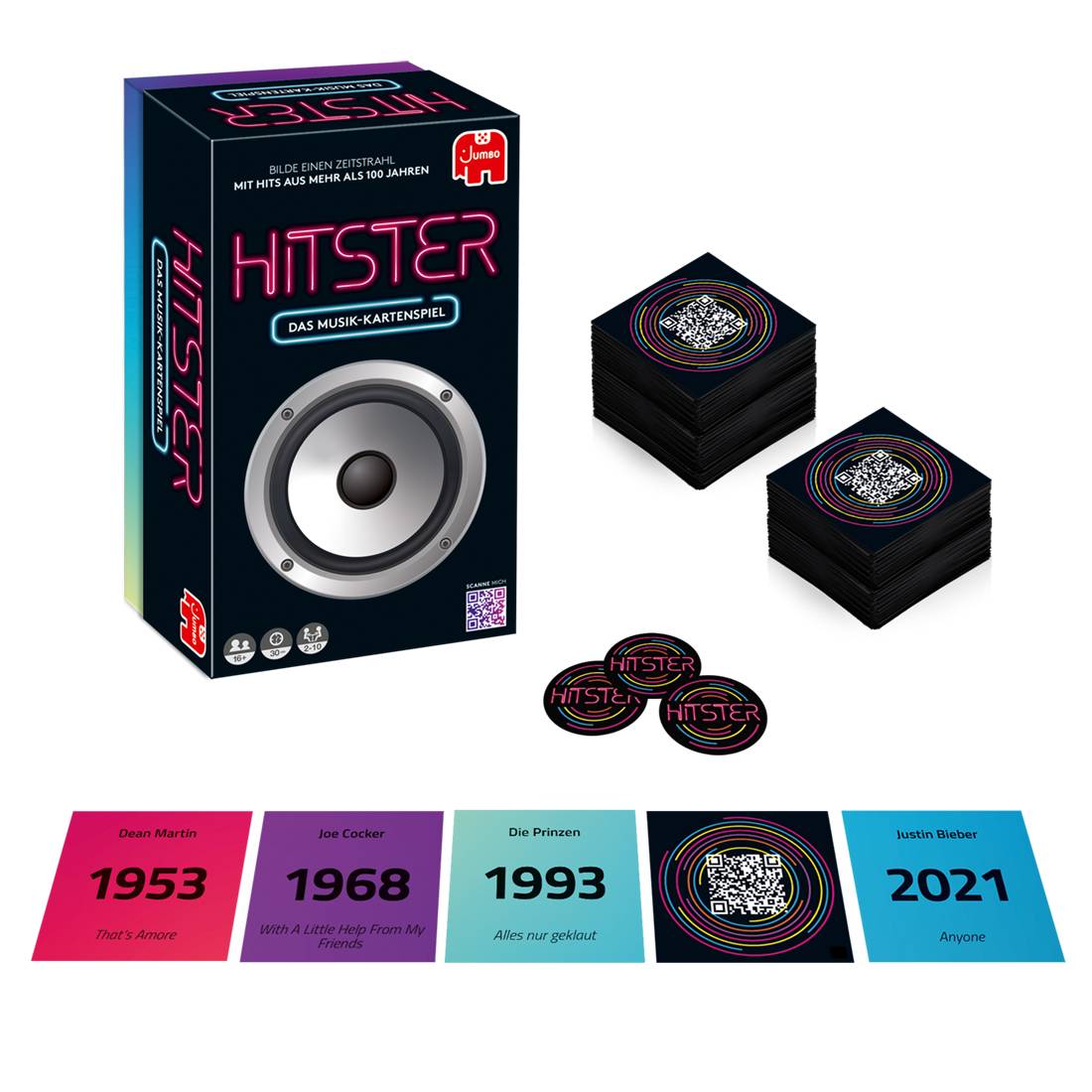 Hitster Original, Partyspiel, Deutsche Version
