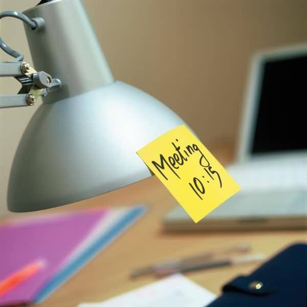 Haftnotiz Super Sticky Notes 127x76mm 90 Blatt gelb VE=12 Blöcke