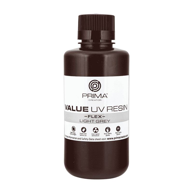 Value Flex UV Resin - 500 ml - Light Grey