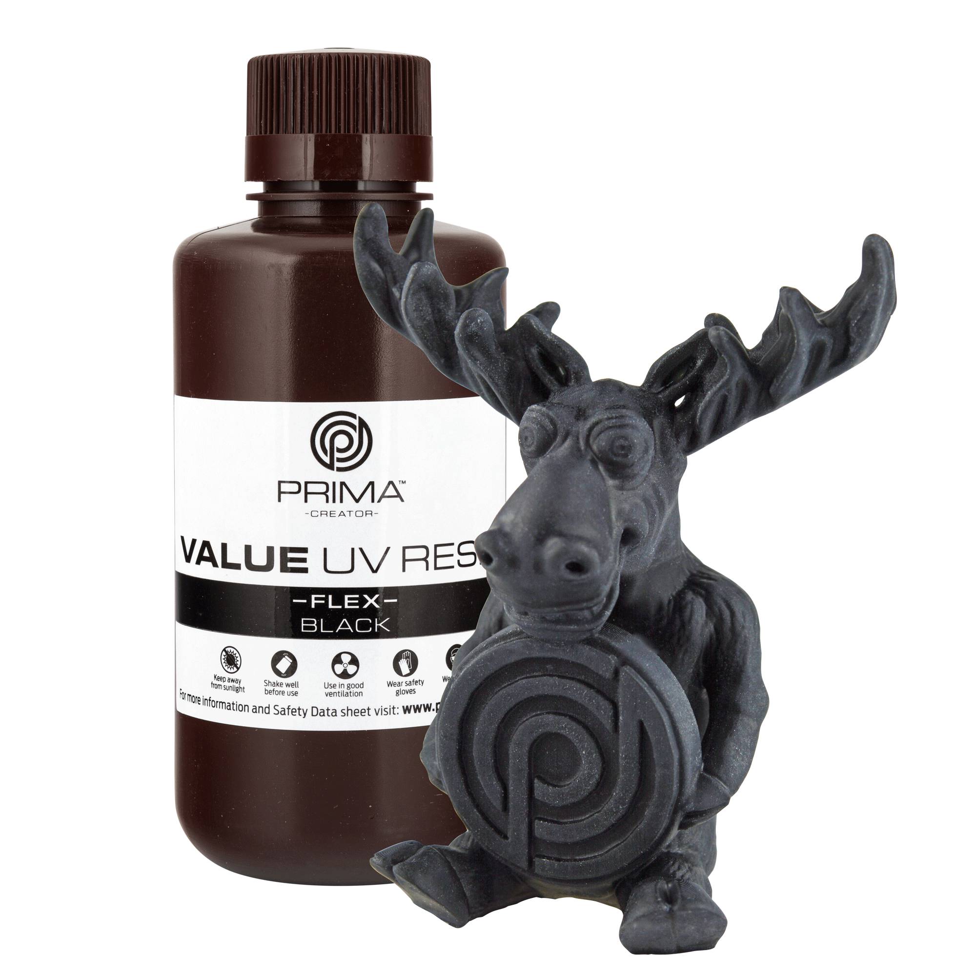 Value Flex UV Resin - 500 ml - Black