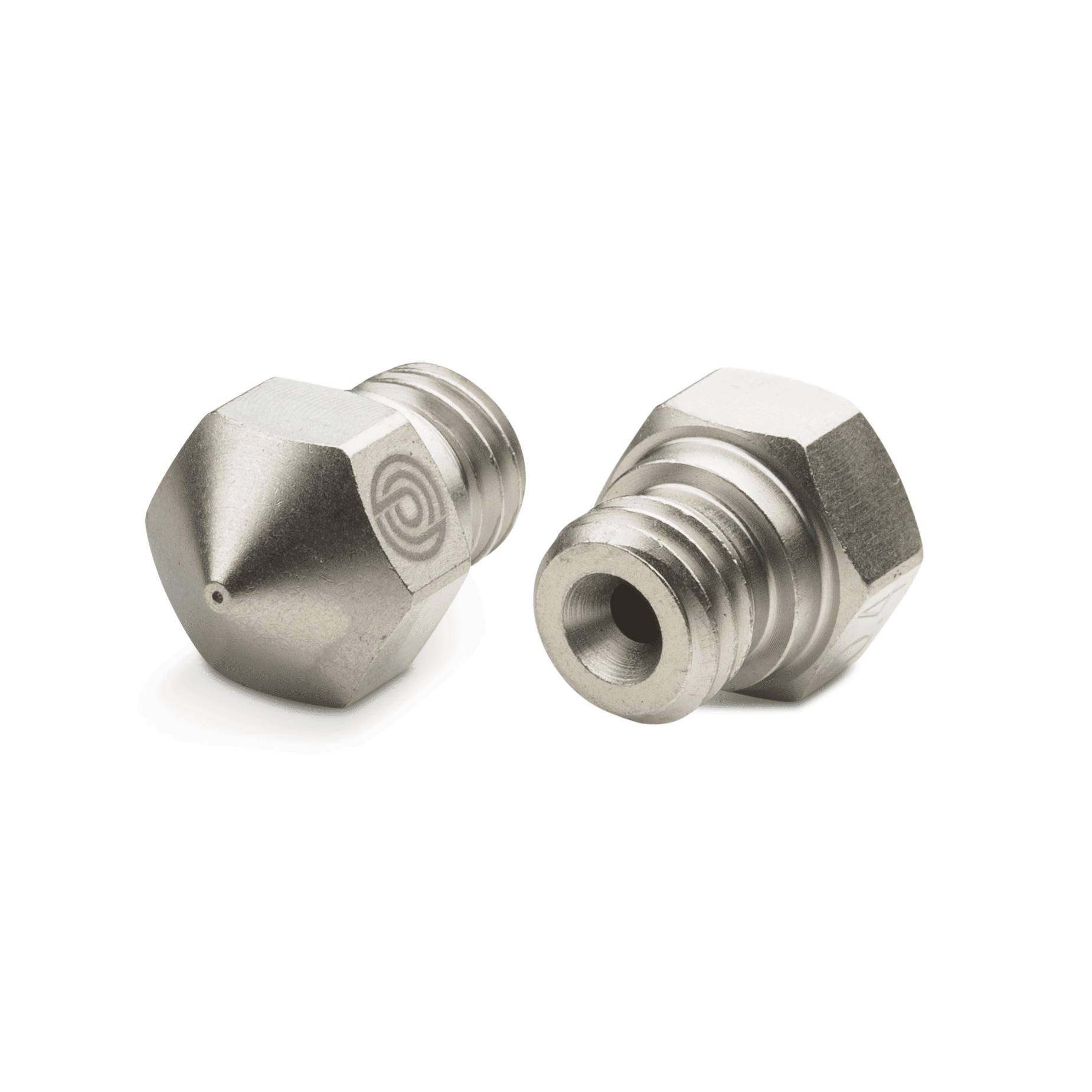 MK10 Nickel Plated Copper Nozzle 0,4 mm (For all-metal hot-ends) - 1 pcs