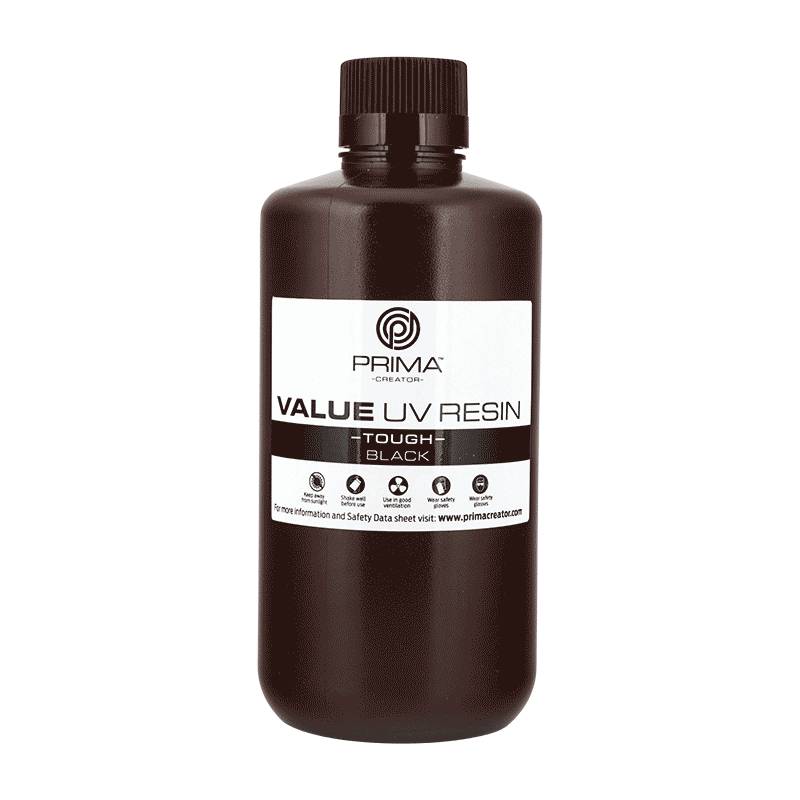 Value Tough UV Resin (ABS Like) - 1000 ml - Black