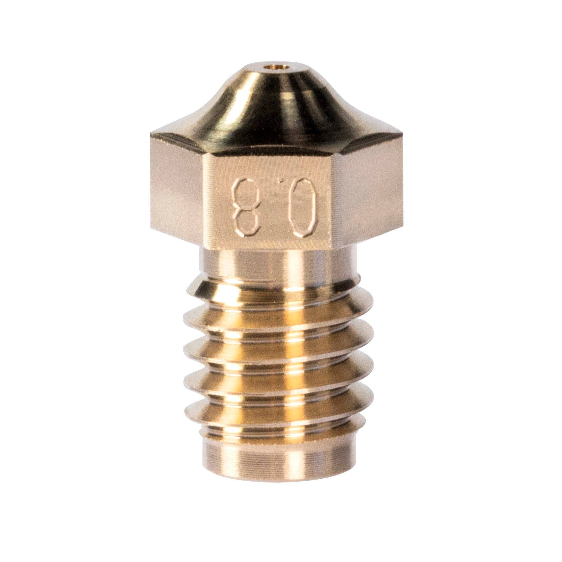 PS M6 Brass Nozzle 0,8 mm - 1,75 mm - 1 pcs