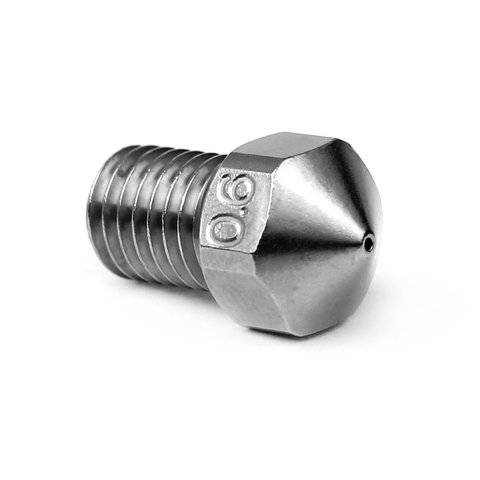 Brass Plated Wear Resistant Nozzle for Flashforge Creator Pro 2 - 0,6 mm