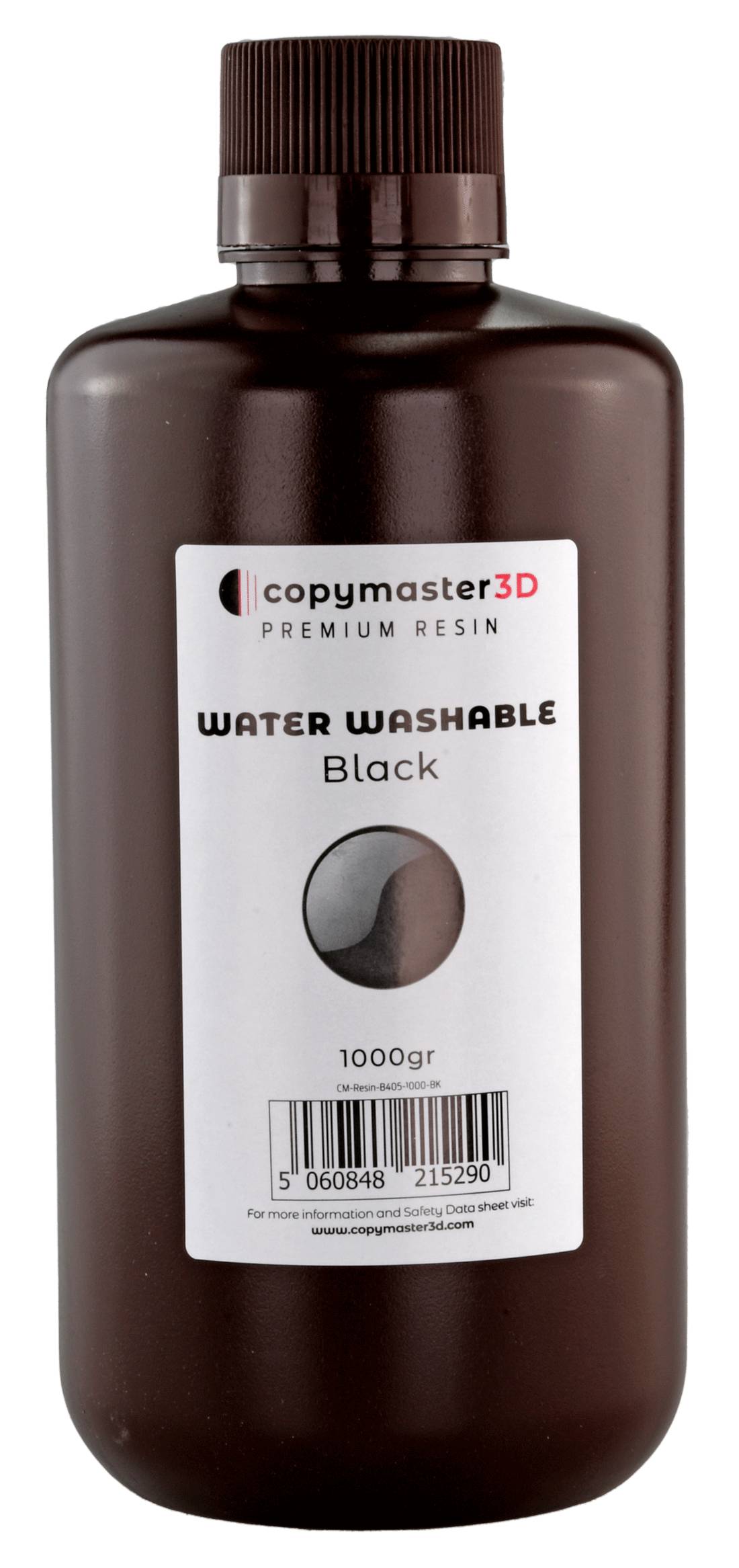 Water Washable UV Resin - 1000 ml - Black