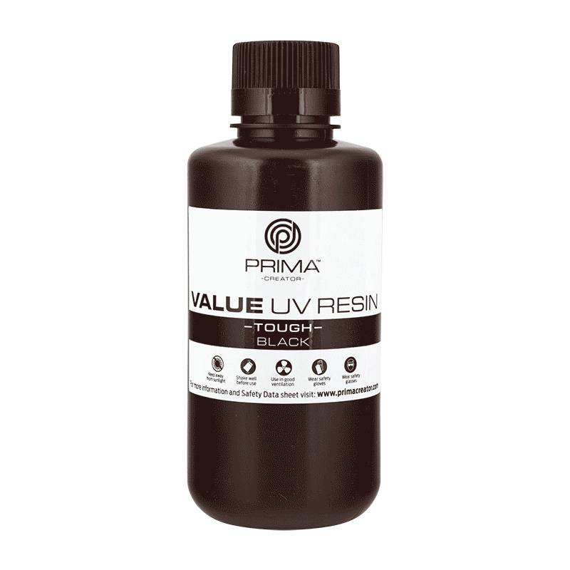 Value Tough UV Resin (ABS Like) - 500 ml - Black