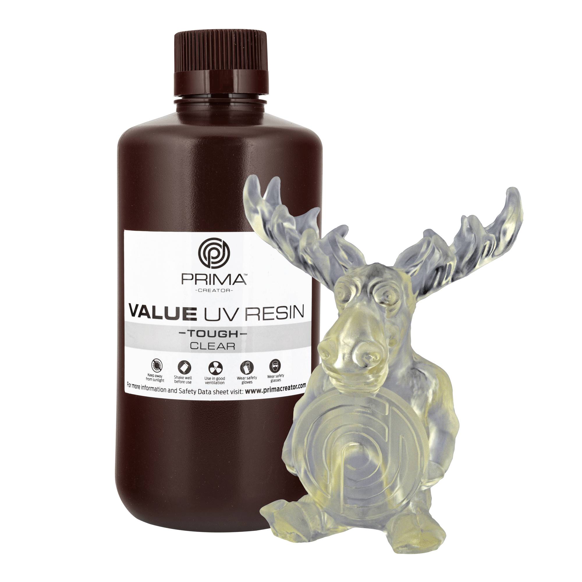 Value Tough UV Resin (ABS Like) - 1000 ml - Clear