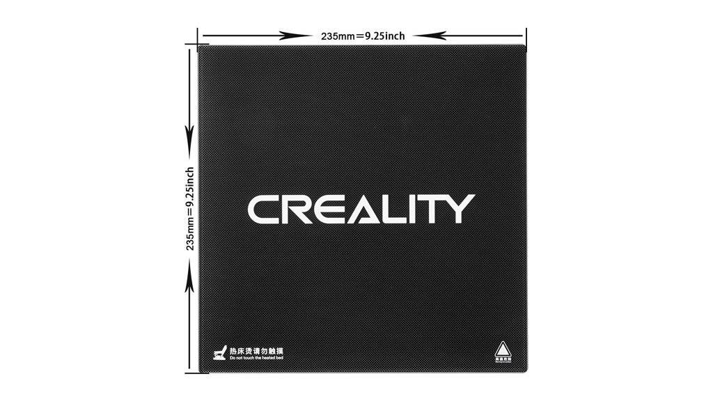 Creality 3D Carbon Glass Plate 235 x 235 mm