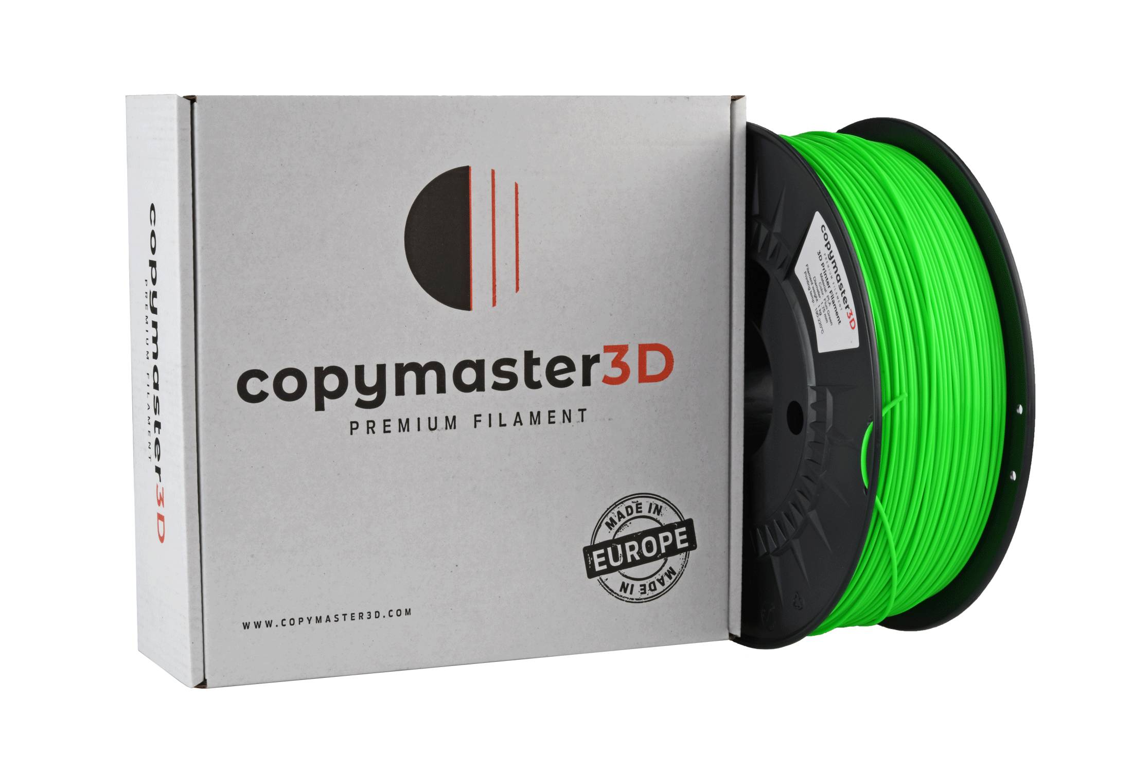 Copymaster PLA - 1.75mm -1 kg - Fluorescent Green