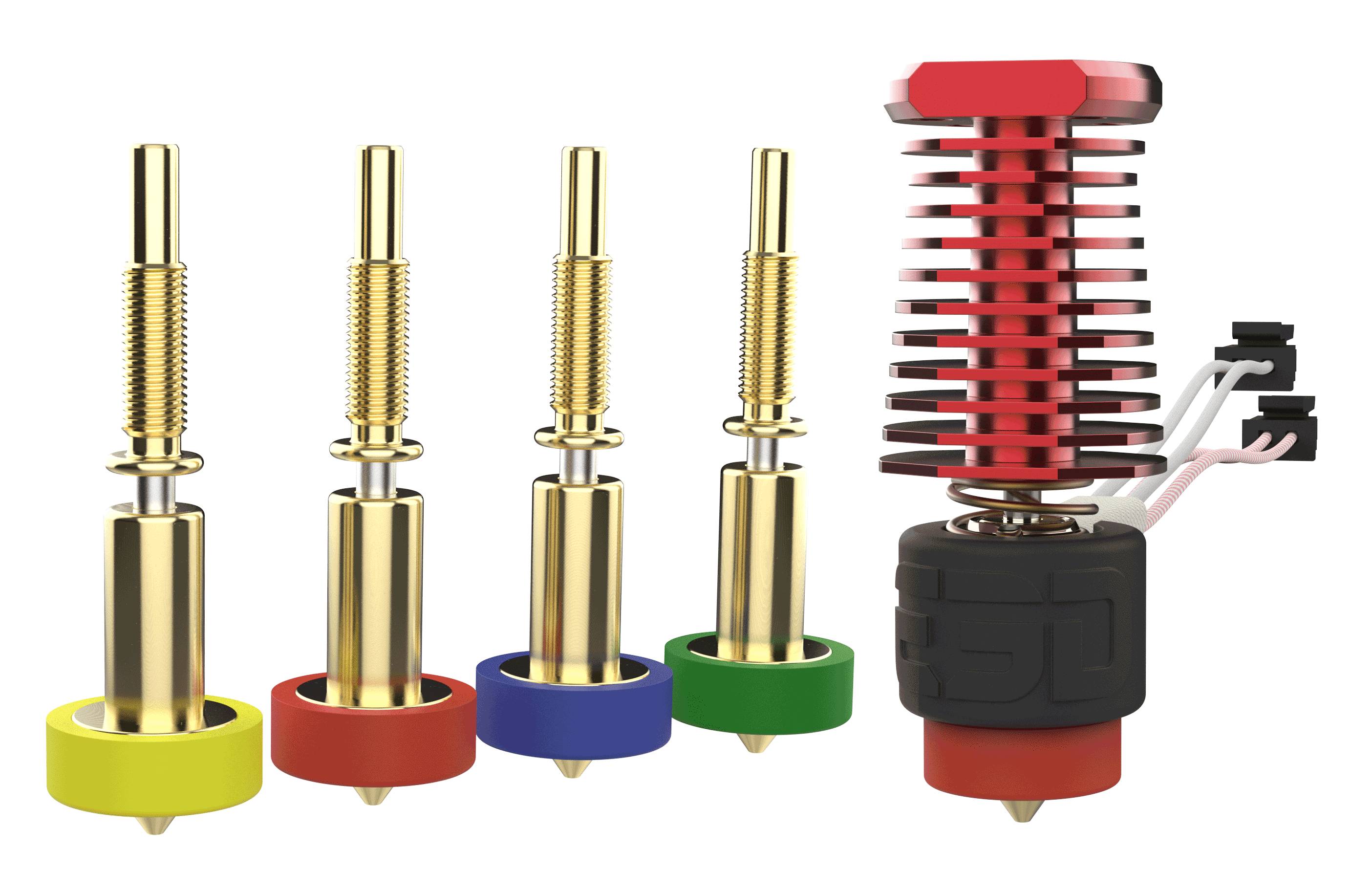 E3D RapidChange Revo™ Voron - 1.75mm, 12V Fully Loaded Nozzle Kit