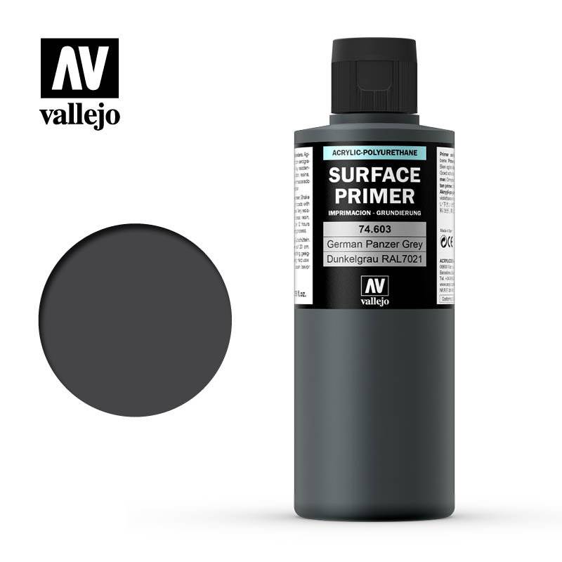 Vallejo Acrylic Primer German Panzer Grey 60 ML