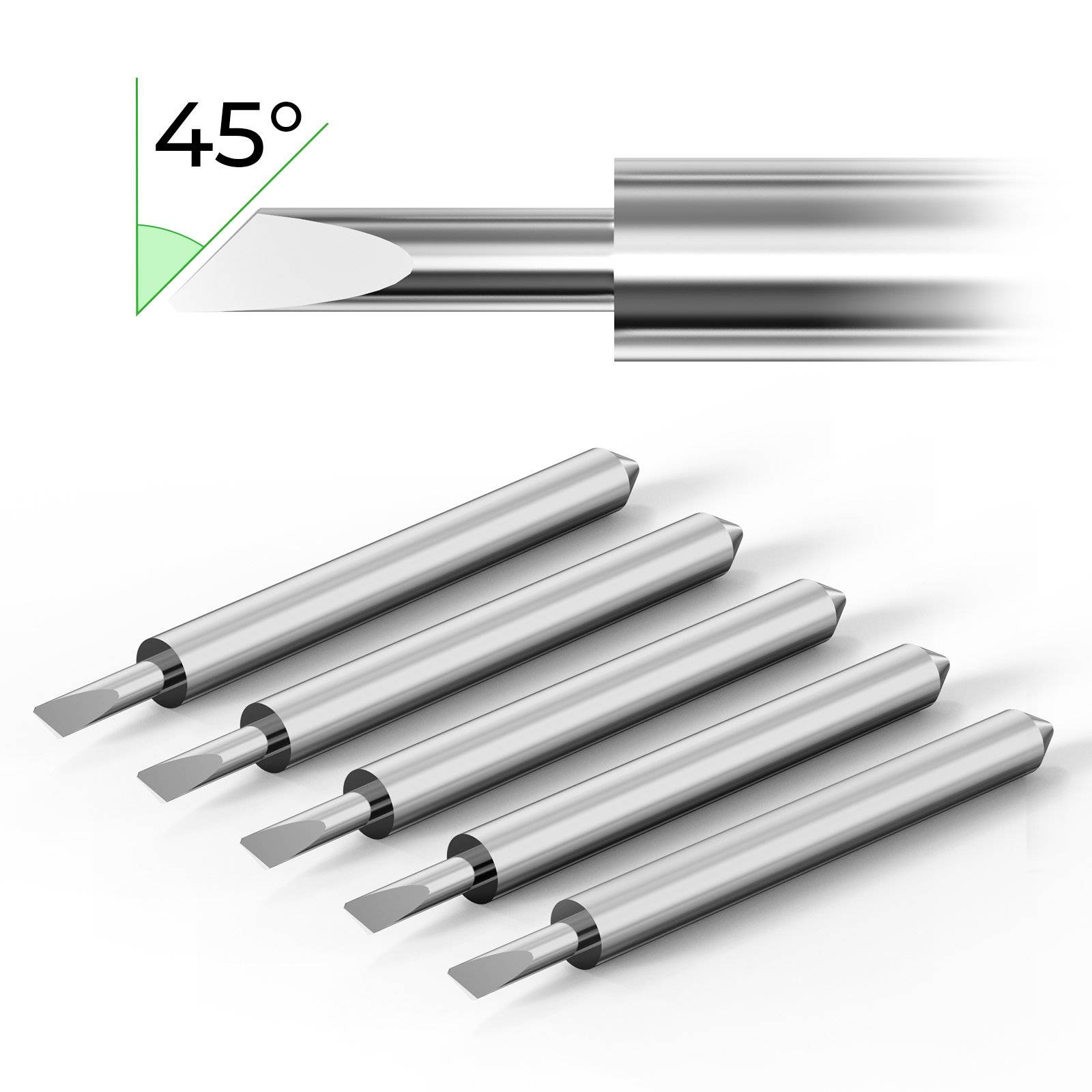 xTool M1 45° Replacement Blades - 5-pack