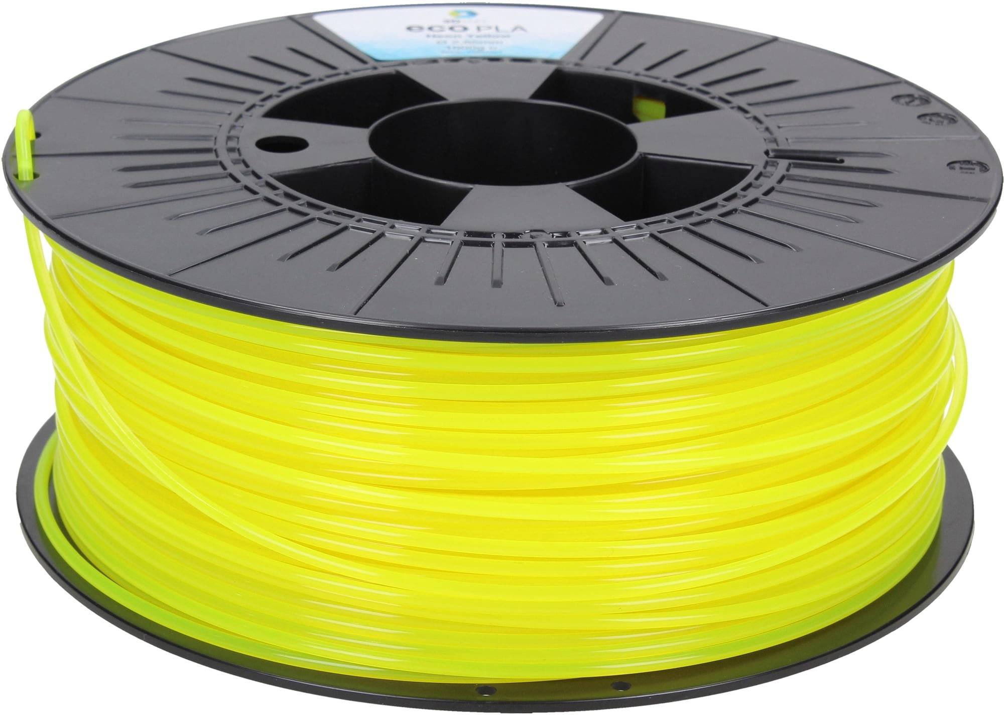 3DJAKE ecoPLA Neon Gelb - 1,75mm / 1000 g