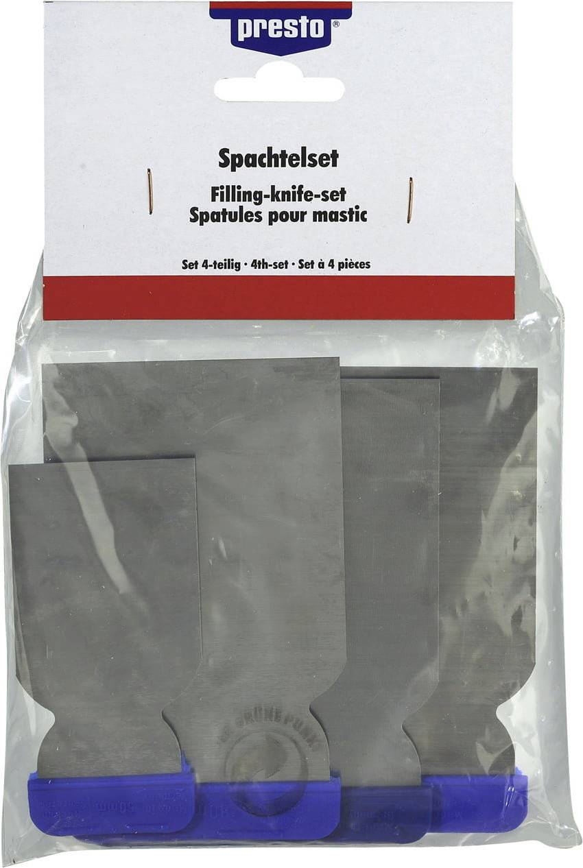 Motip Dupli Spachtelklingen Set 4-teilig - Metall