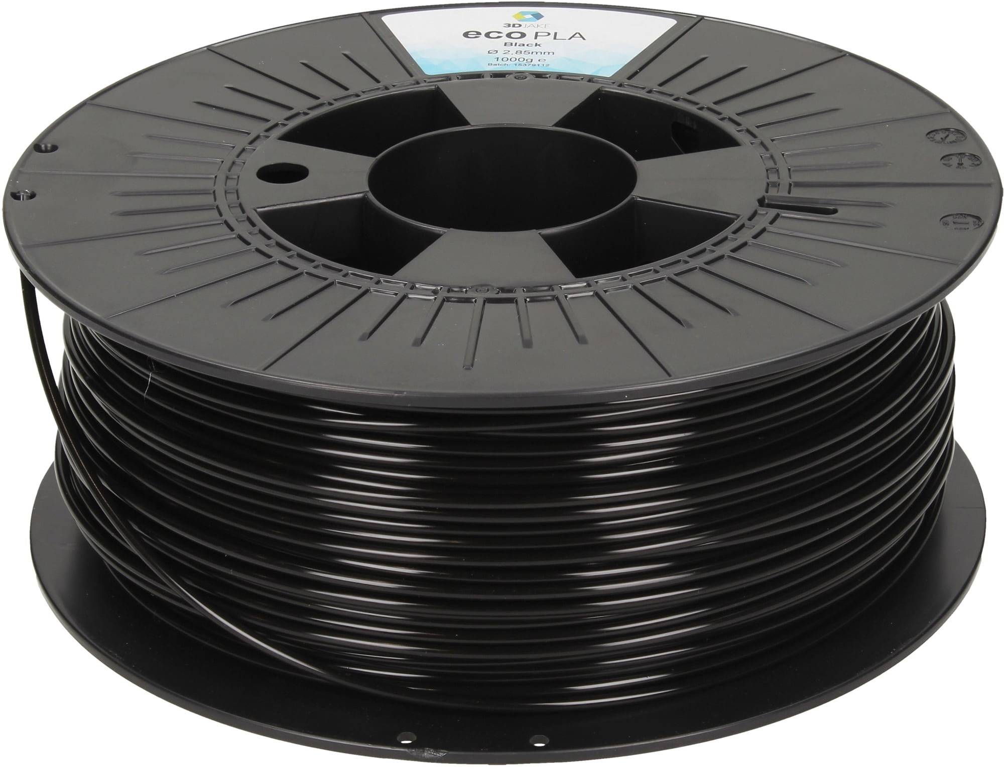 3DJAKE ecoPLA Schwarz - 1,75mm / 2300 g