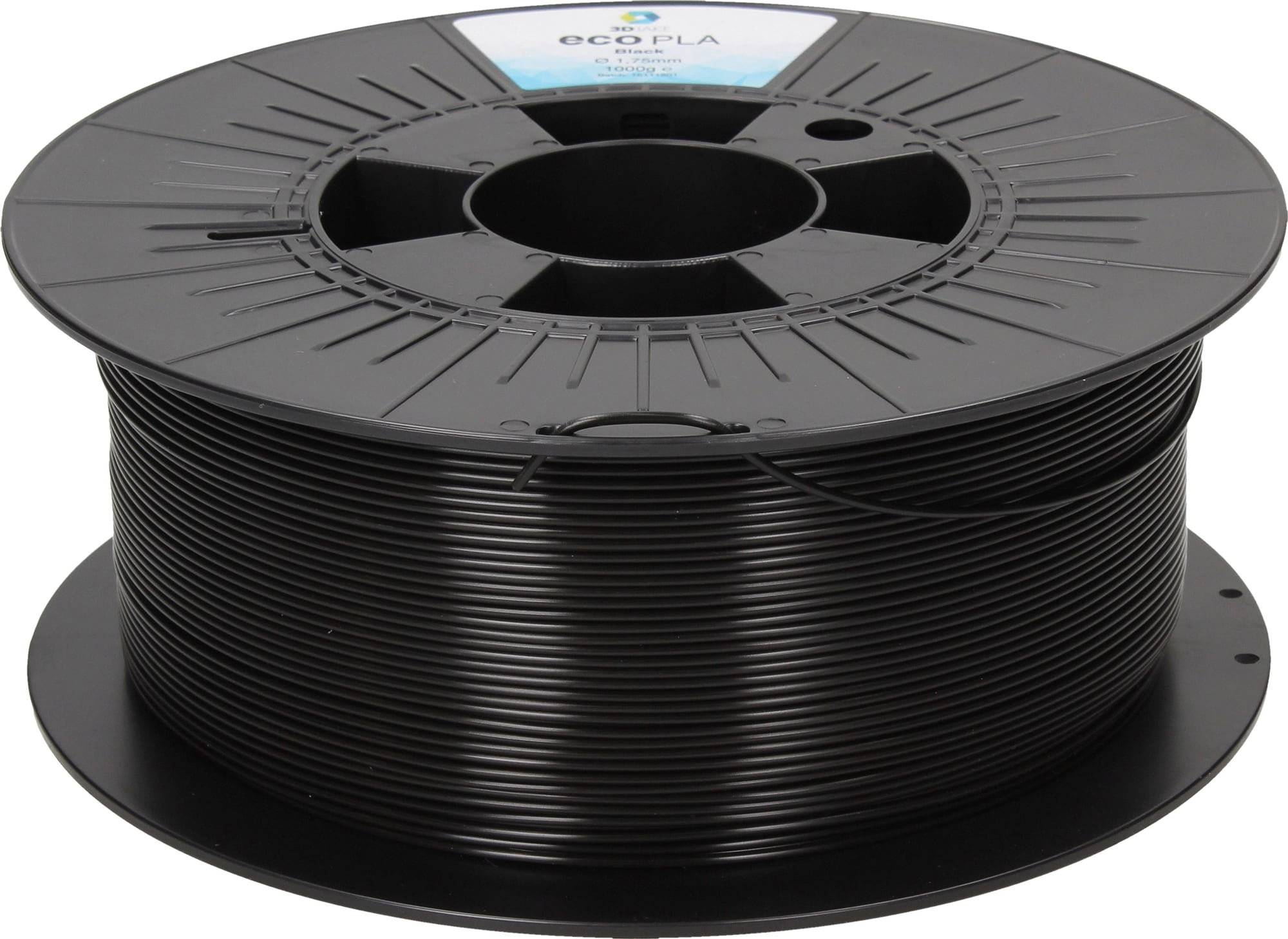 3DJAKE ecoPLA Schwarz - 1,75mm / 2300 g