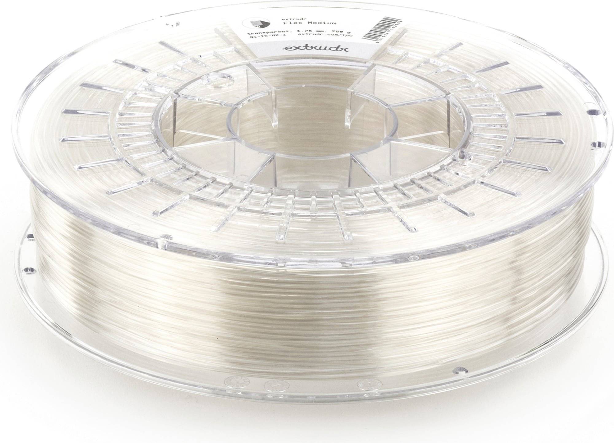 Extrudr TPU medium Transparent - 1,75 mm