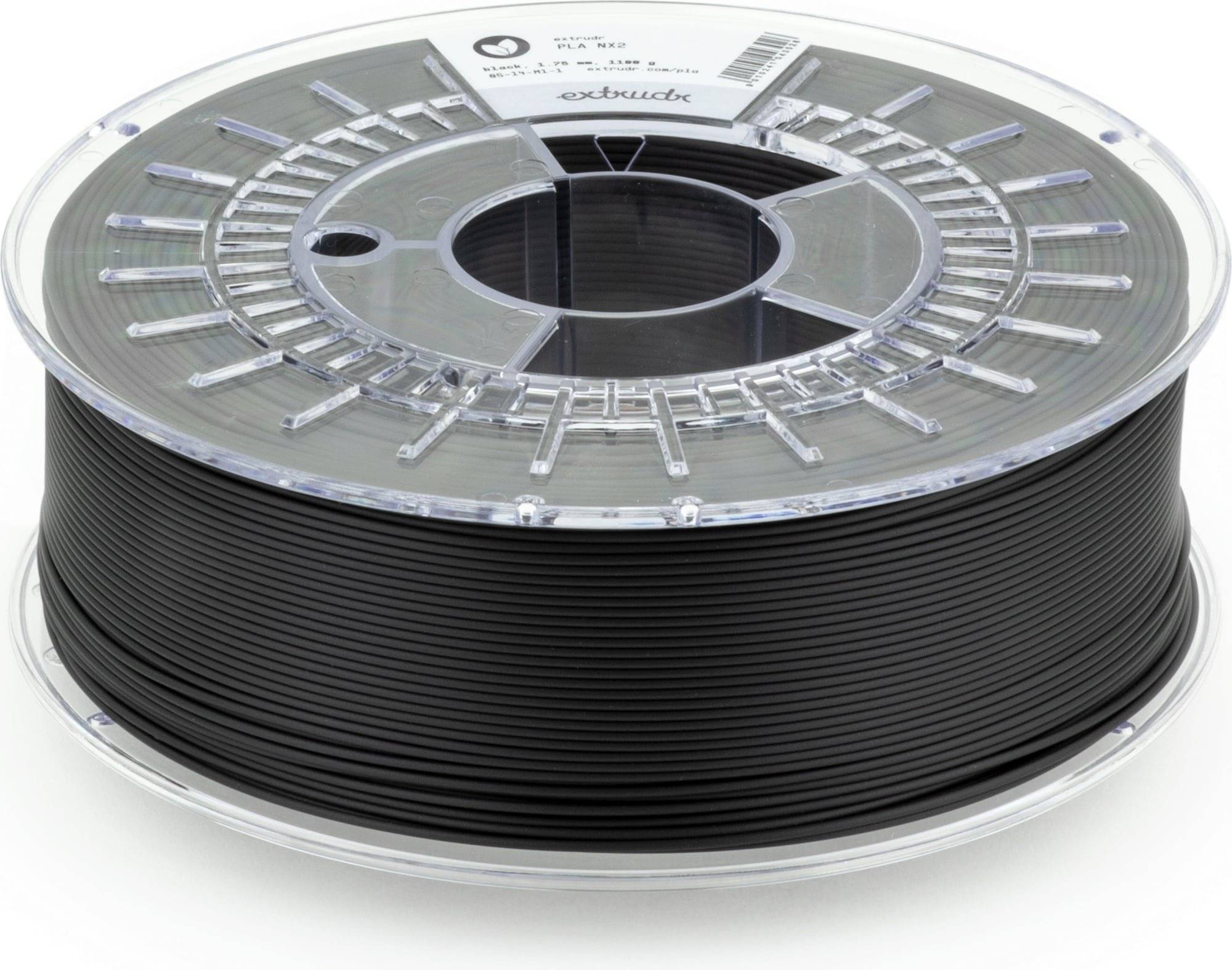 Extrudr PLA NX-2 Schwarz - 1,75 mm / 2500 g