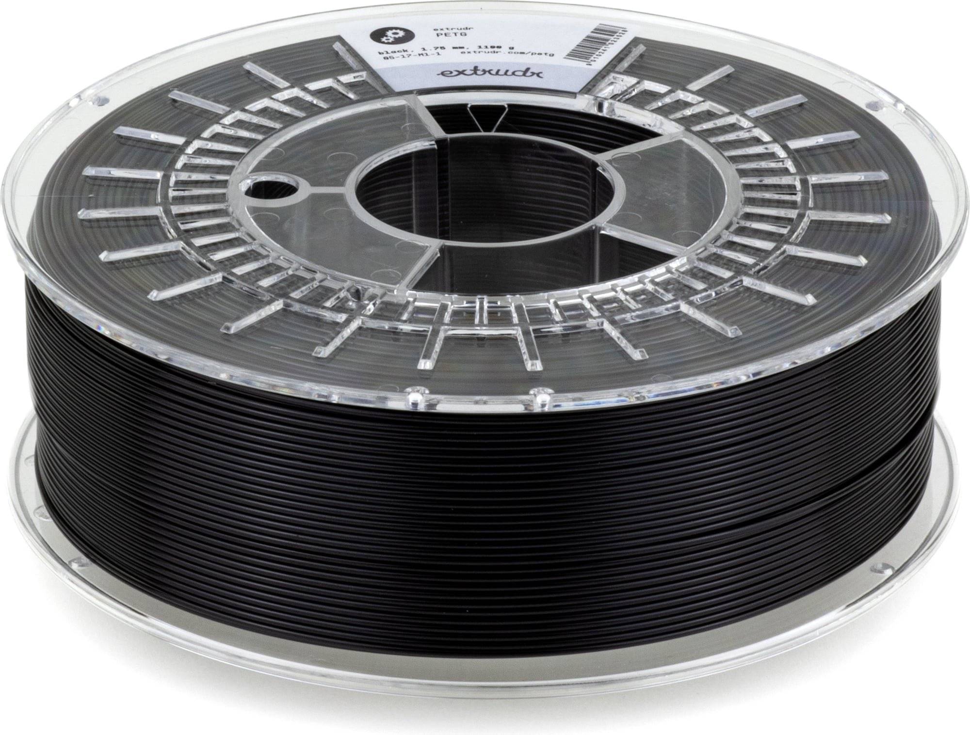 Extrudr MF PETG Schwarz - 1,75 mm / 1100 g