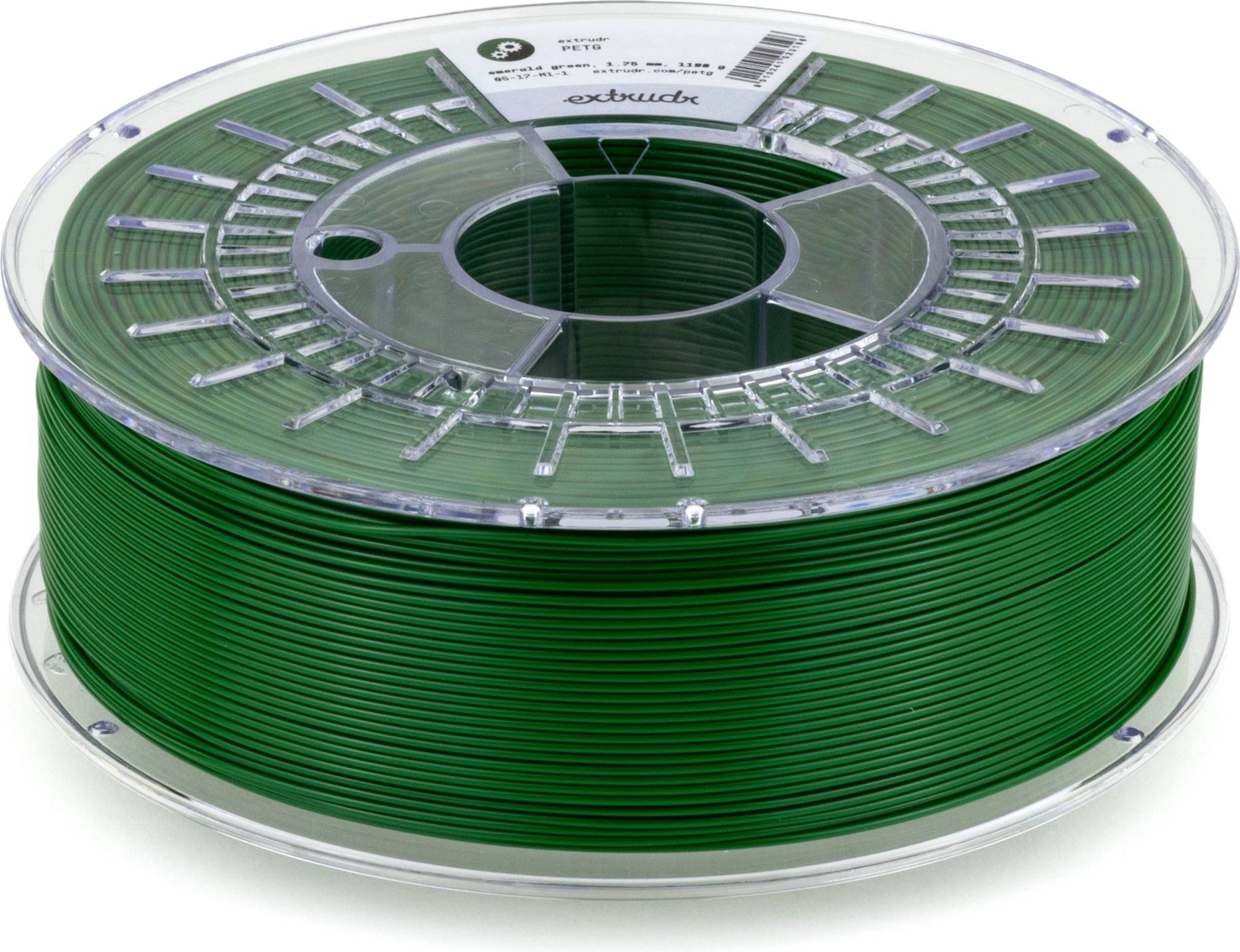 Extrudr MF PETG Smaragd Grün - 1,75 mm / 1100 g