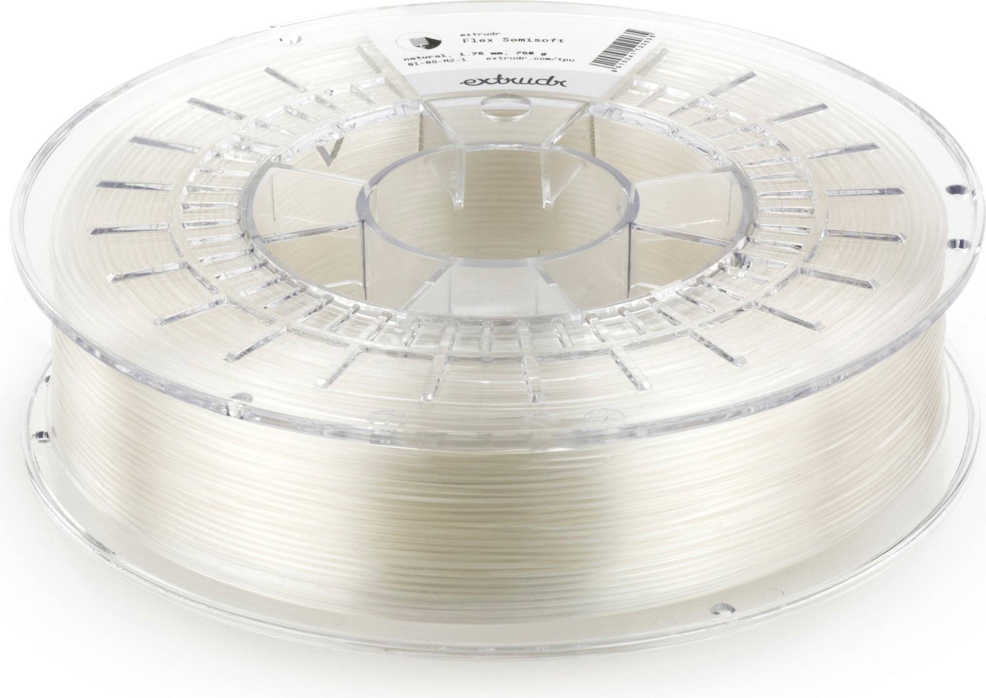Extrudr TPU semi-soft Natur - 1,75 mm