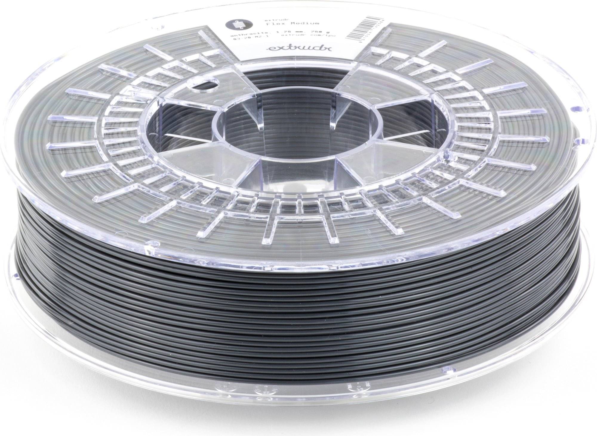 Extrudr TPU medium Anthrazit - 1,75 mm