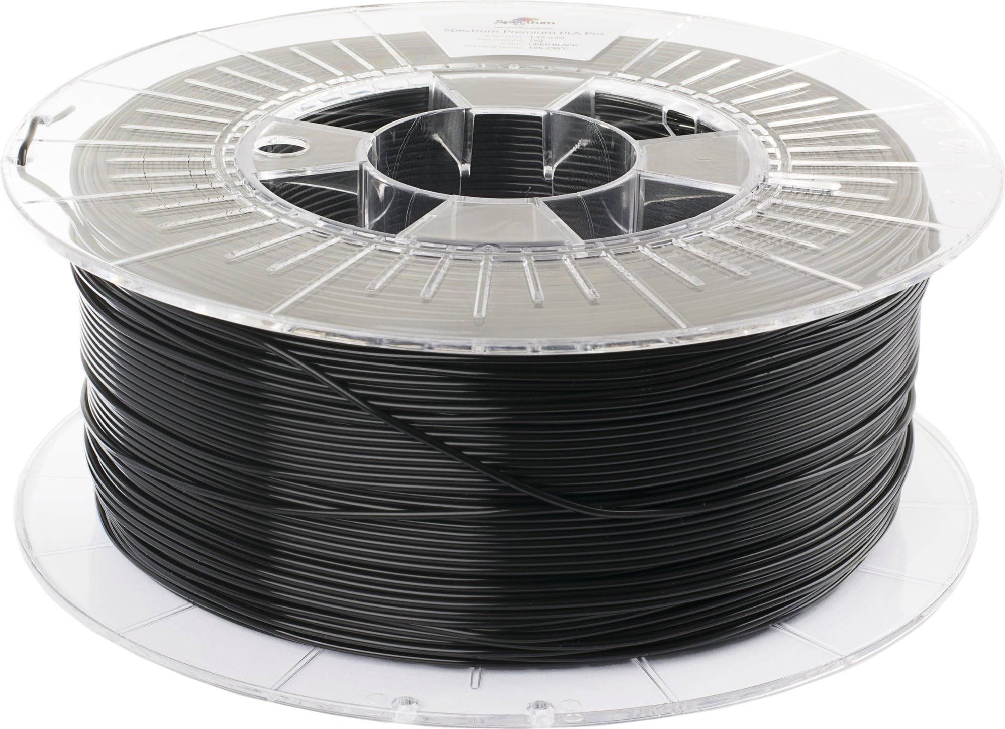 Spectrum PLA Pro Deep Black - 1,75 mm / 1000 g