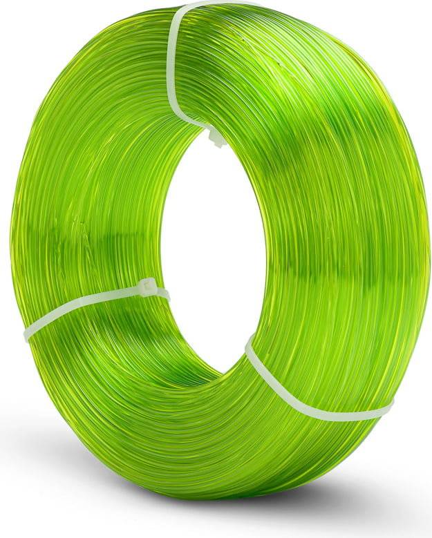 Fiberlogy Refill Easy PET-G Light Green Transparent - 1,75 mm
