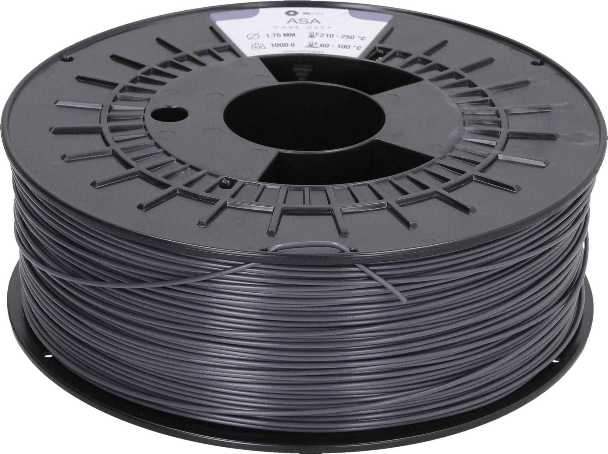 3DJAKE ASA Dunkelgrau - 1,75 mm / 1000 g