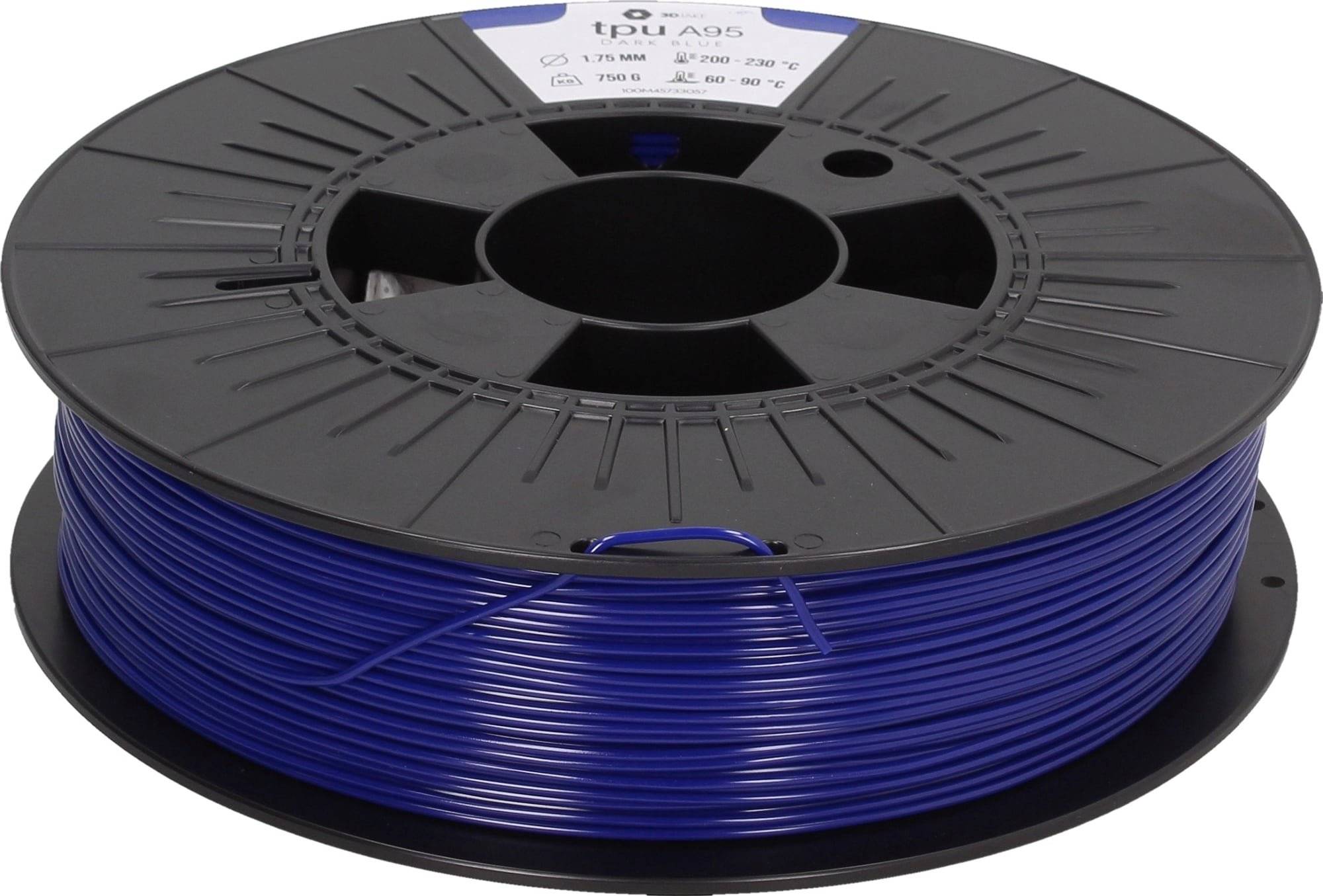 3DJAKE TPU A95 Dunkelblau - 1,75 mm / 750 g