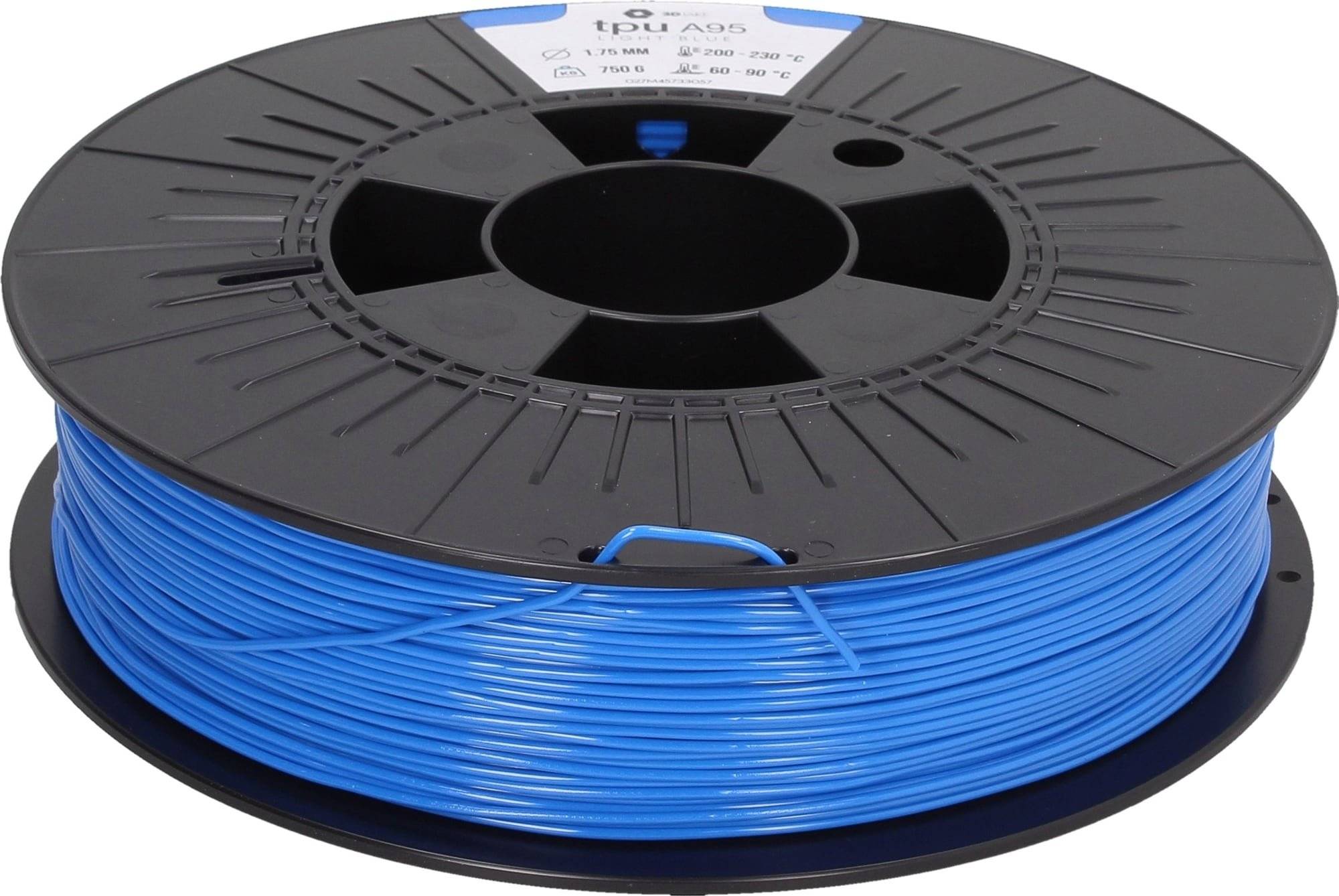 3DJAKE TPU A95 Hellblau - 2,85 mm / 750 g
