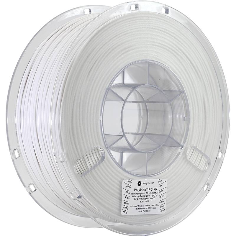 Polymaker PolyMax PC-FR White - 2,85 mm