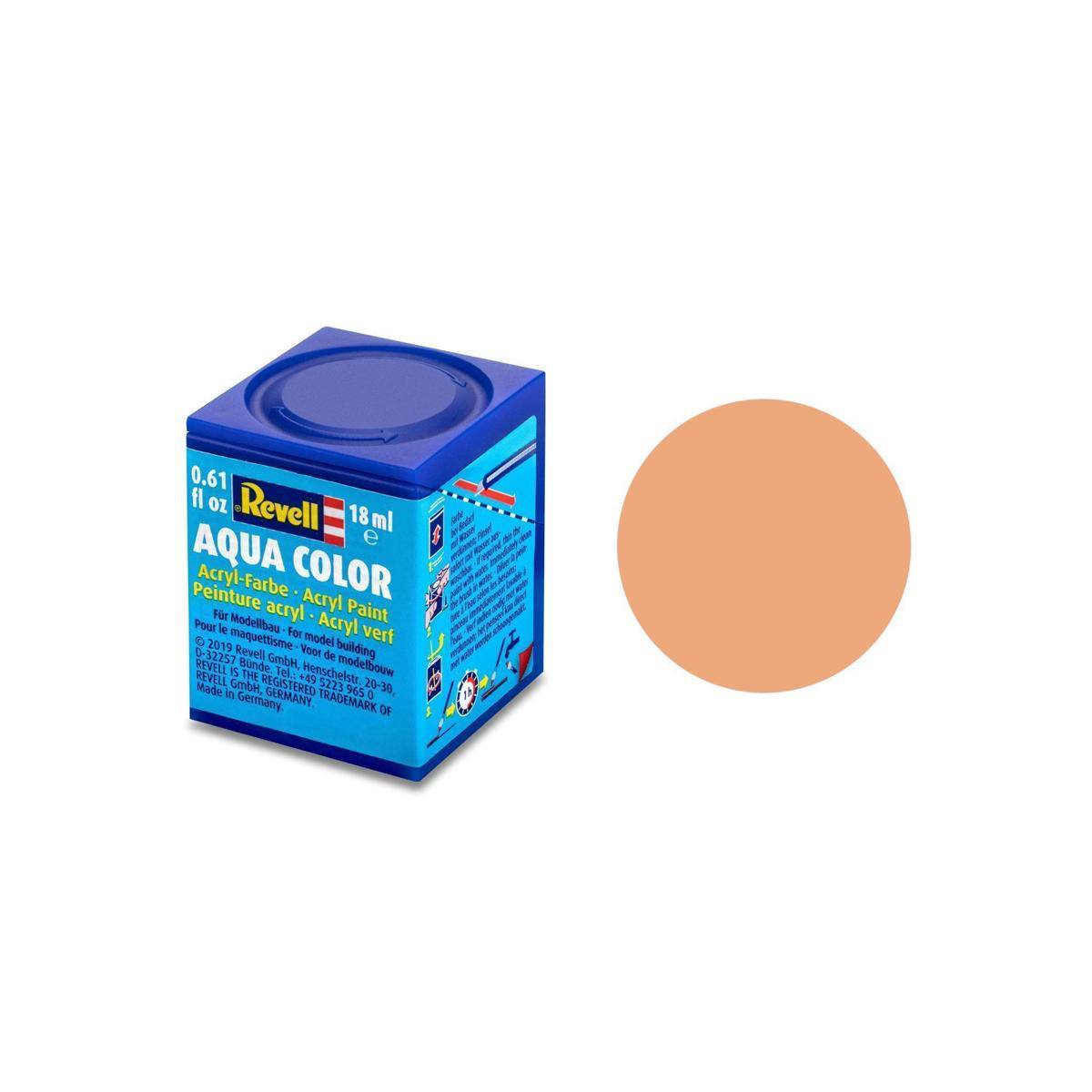 Modellbau-Farbe auf Wasserbasis, hautfarben, matt, 18 ml