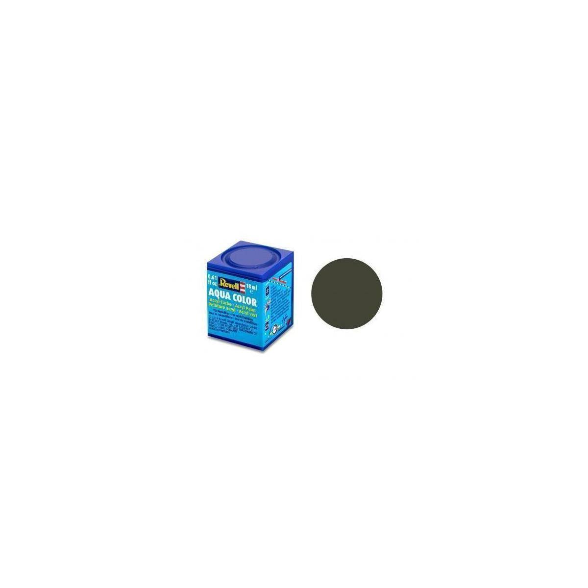Aqua Color Gelb-Oliv, matt, 18ml - Modellbau Farbe, ab 8 Jahre