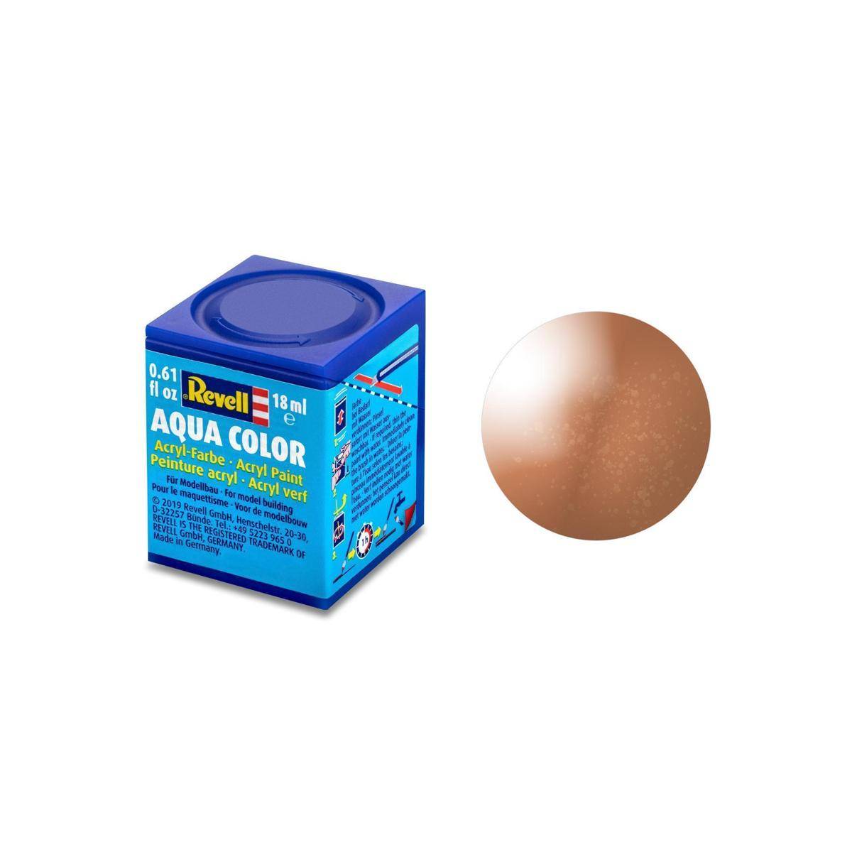 Modellbau-Farbe auf Wasserbasis, Kupfer metallic, 18 ml