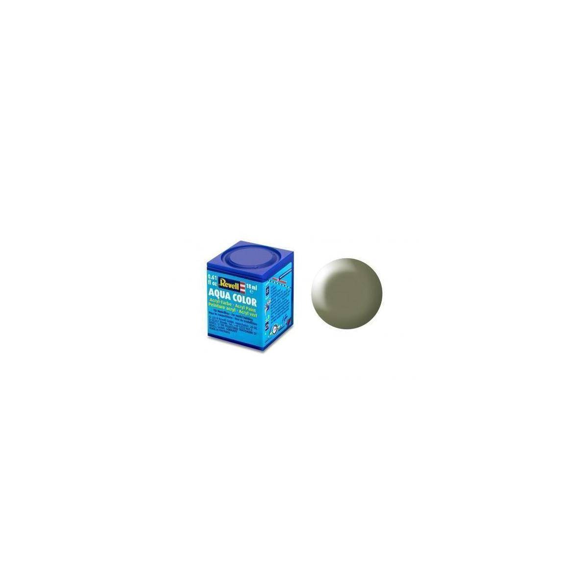 36362 - Aqua Color Schilfgrün, seidenmatt, 18ml - Modellbau Farbe, ab 8 Jahre