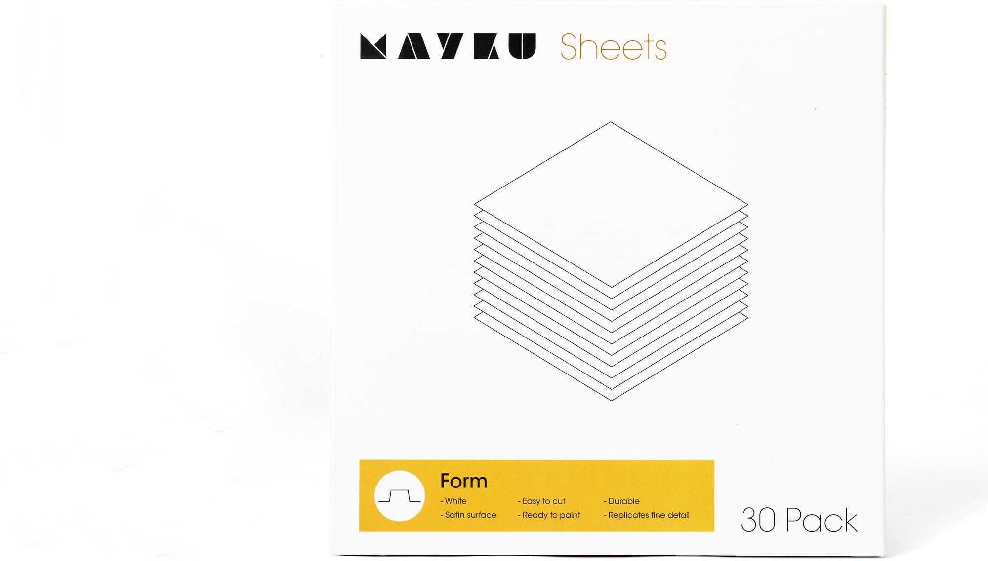 Mayku Form Sheets (30 Pack) - 1 Stk