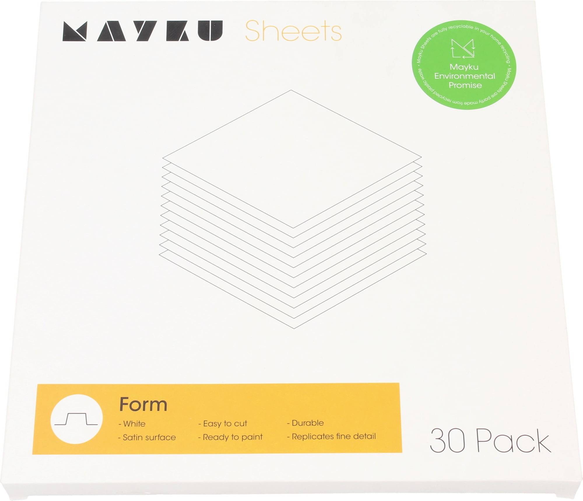 Mayku Form Sheets (30 Pack) - 1 Stk