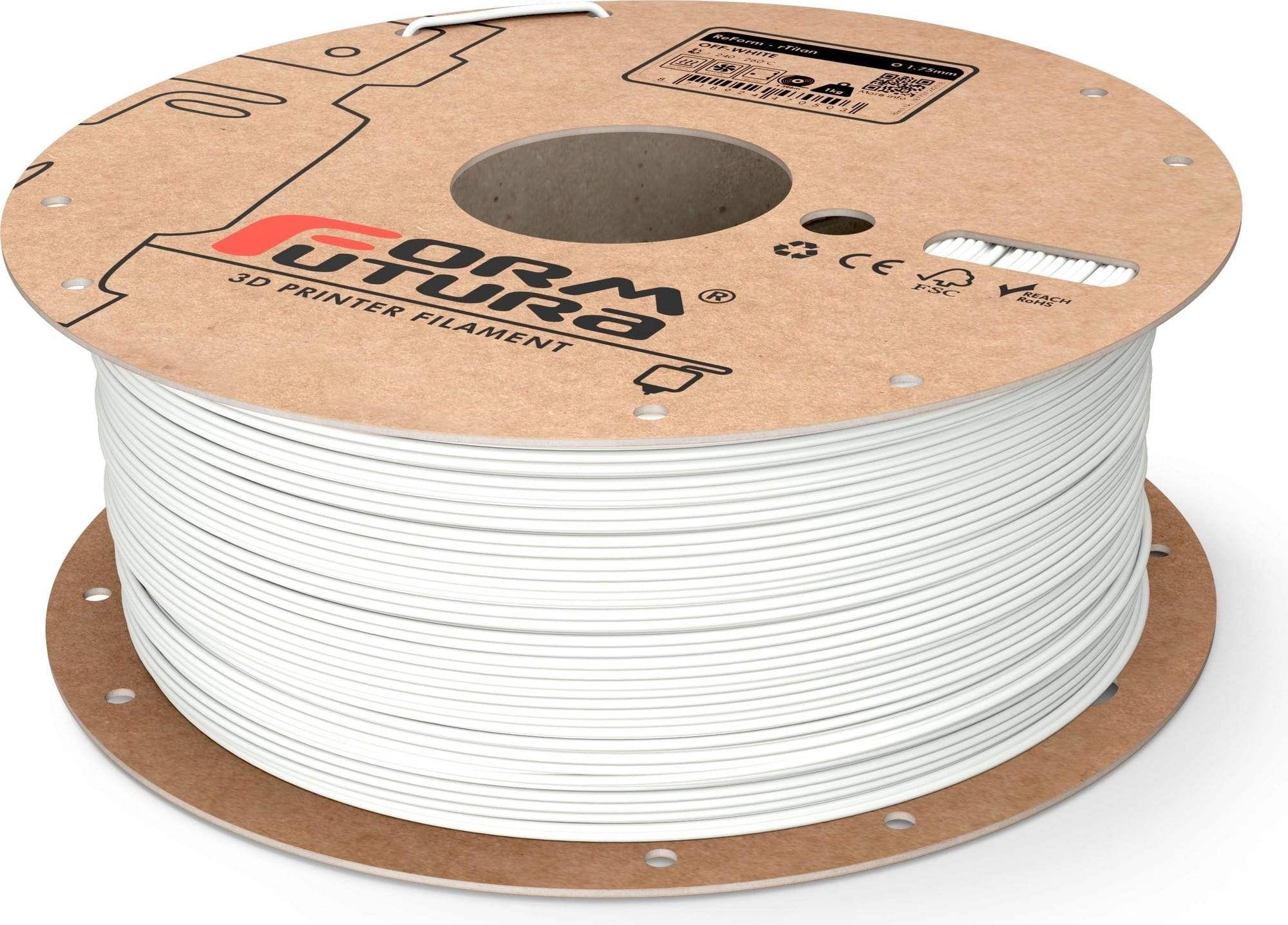 Formfutura ReForm™ - rTitan White - 1,75 mm