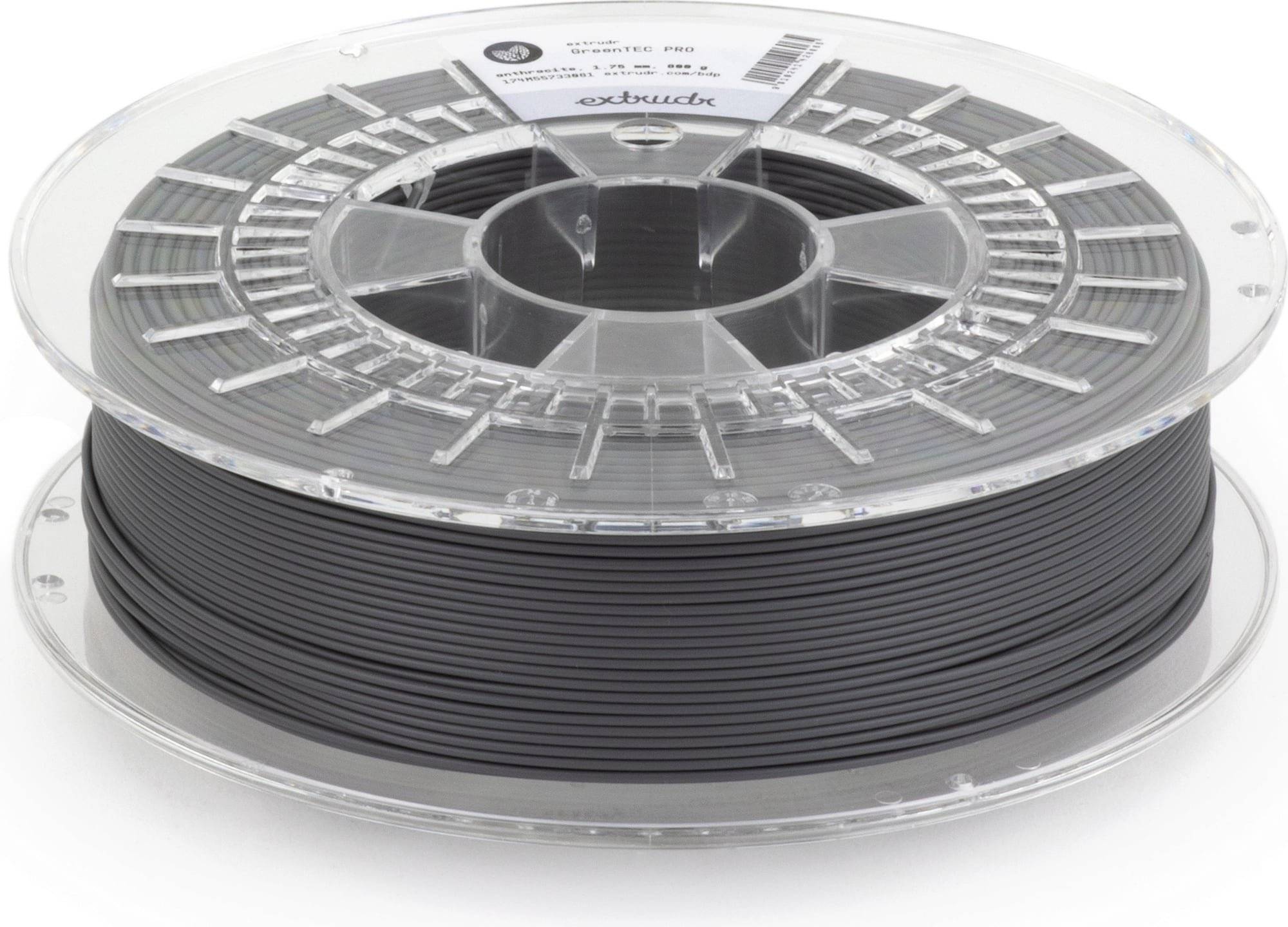 Extrudr Green-TEC PRO Anthrazit - 1,75 mm / 800 g