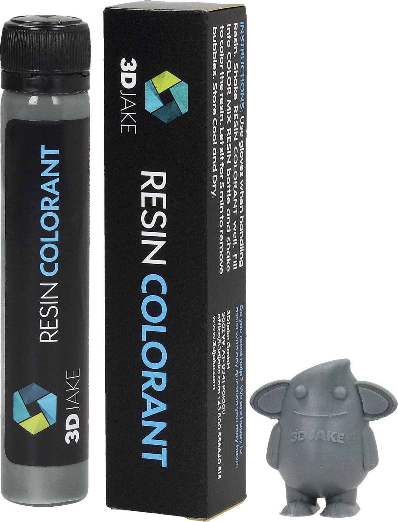 3DJAKE Resin Colorant Silbergrau - 25 g