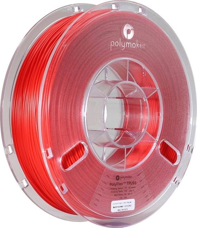 Polymaker PolyFlex TPU95 Rot - 1,75 mm