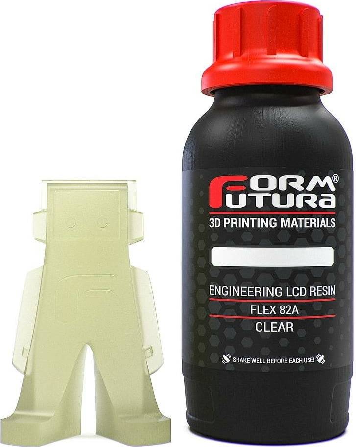 Formfutura Engineering LCD Series Flex 82A Resin Clear - 500 g