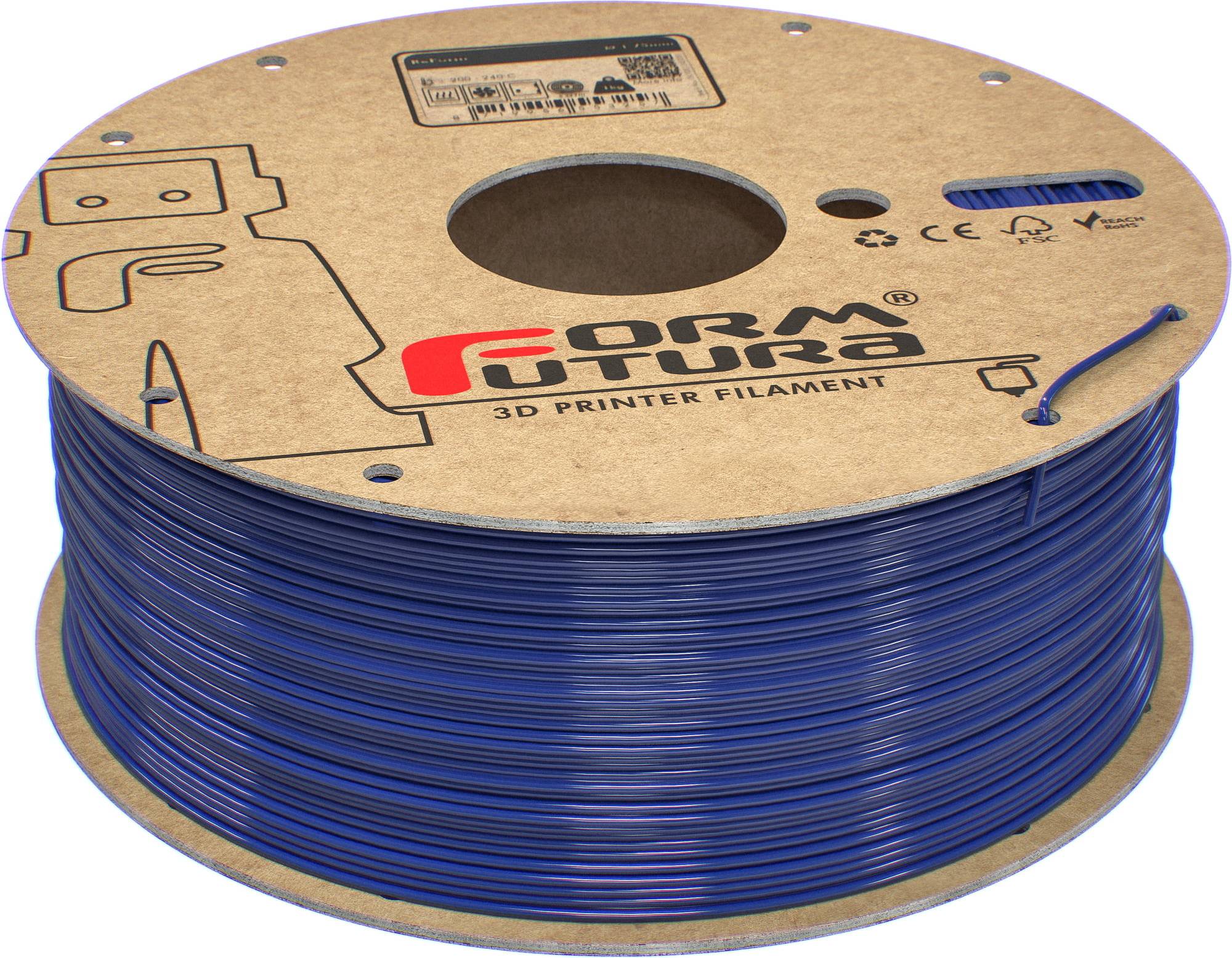 Formfutura ReForm rPET Dark Blue - 1,75 mm / 1000 g