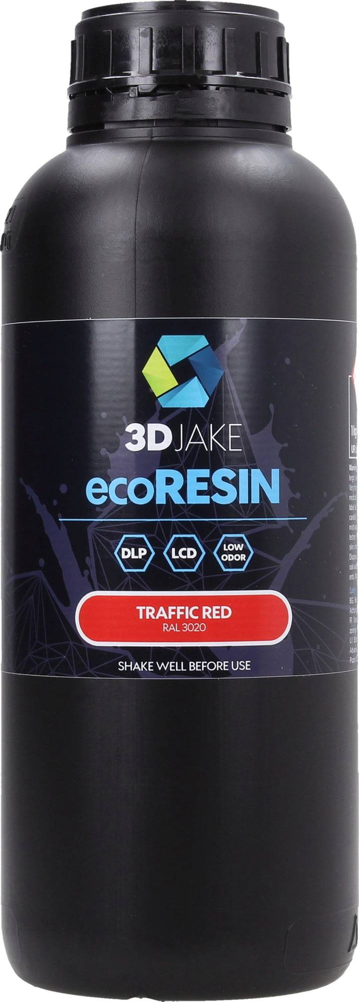 3DJAKE ecoResin Verkehrsrot - 1.000 g