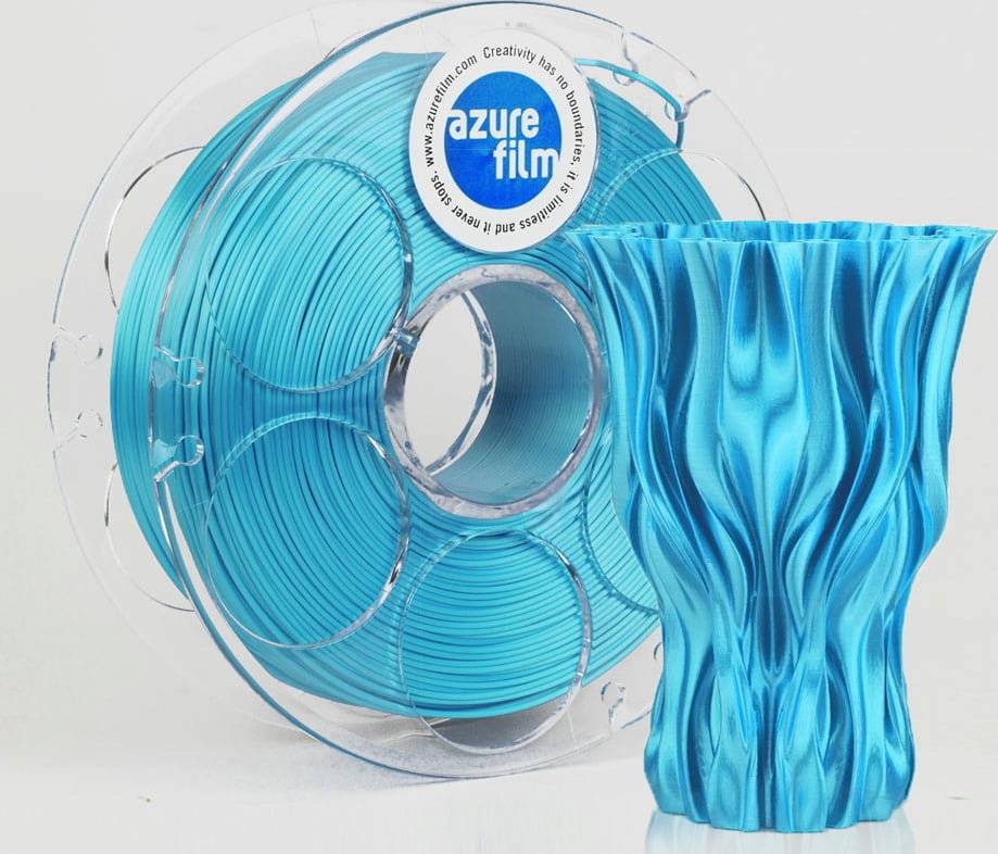 FlashForge Silk Sky Blue 1.75mm 1kg 3D Filament - Filament - Blau