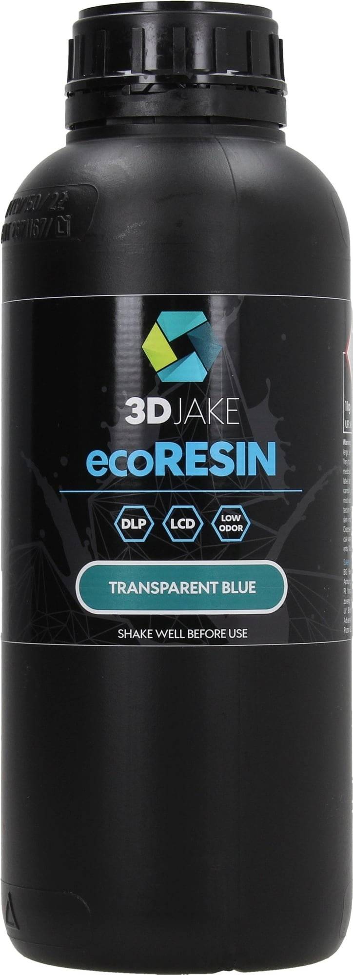 3DJAKE ecoResin Transparent Blau - 1.000 g