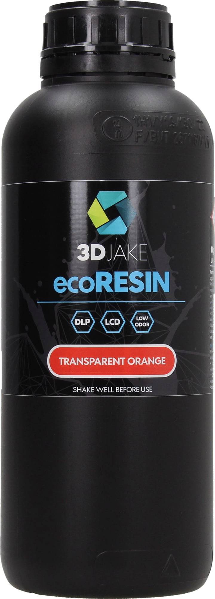 3DJAKE ecoResin Transparent Orange - 1.000 g