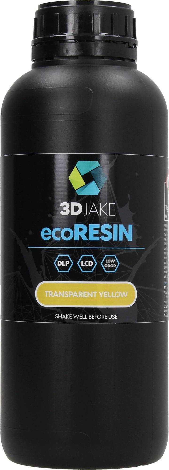 3DJAKE ecoResin Transparent Gelb - 1.000 g