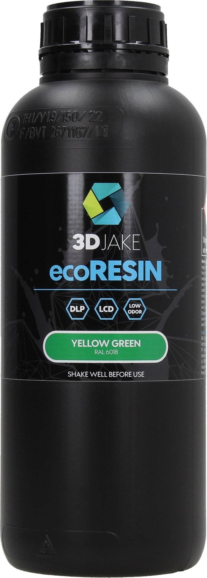 3DJAKE ecoResin Gelbgrün - 1.000 g